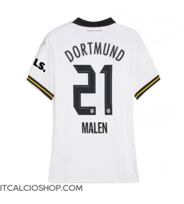 Borussia Dortmund Donyell Malen #21 Terza Maglia Femmina 2024-25 Manica Corta